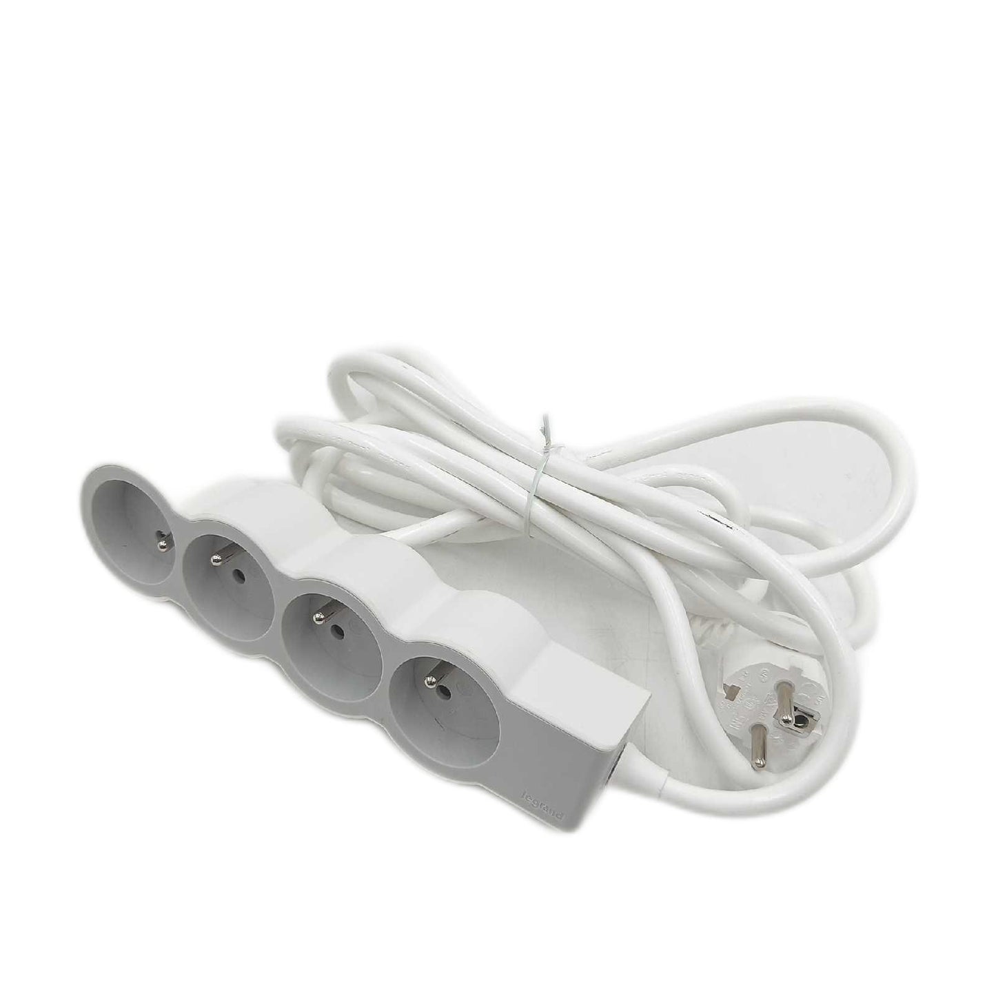 Legrand Steckdosenleiste Elektroinstallation FB 3 x 2P T Standard Kabel weiß