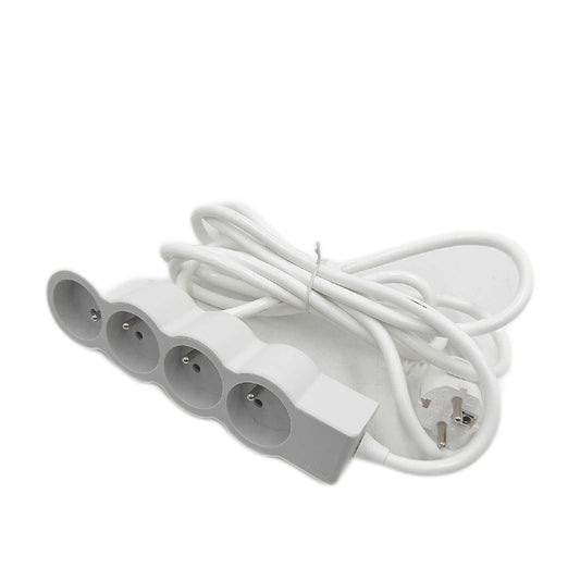 Legrand Steckdosenleiste Elektroinstallation FB 3 x 2P T Standard Kabel weiß