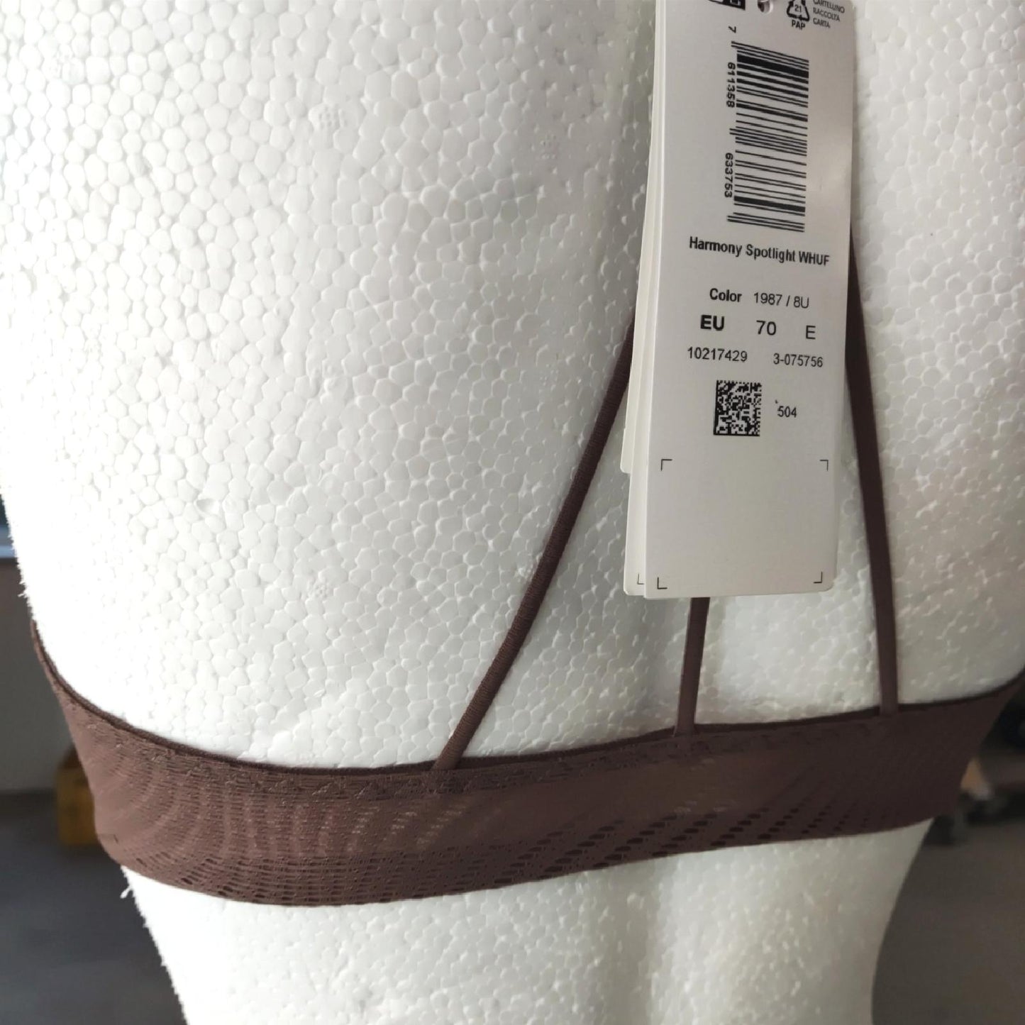 Triumph Damen Harmony Spotlight WHUF Bra, Cocoa Sugar, 70E