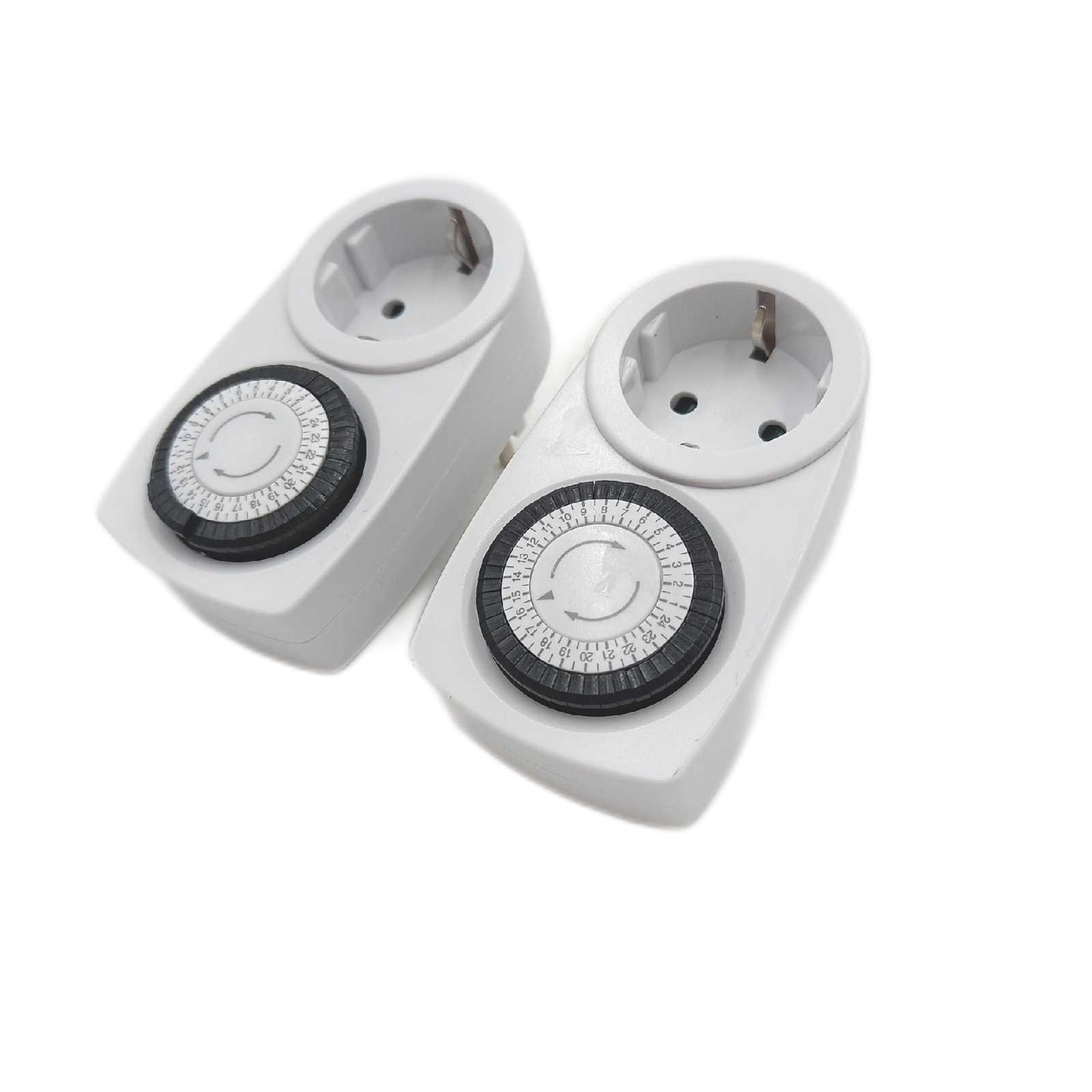 Zenitech Zeitschaltuhr Steckdose Mini Timer Täglich Kindersicherung Schalter