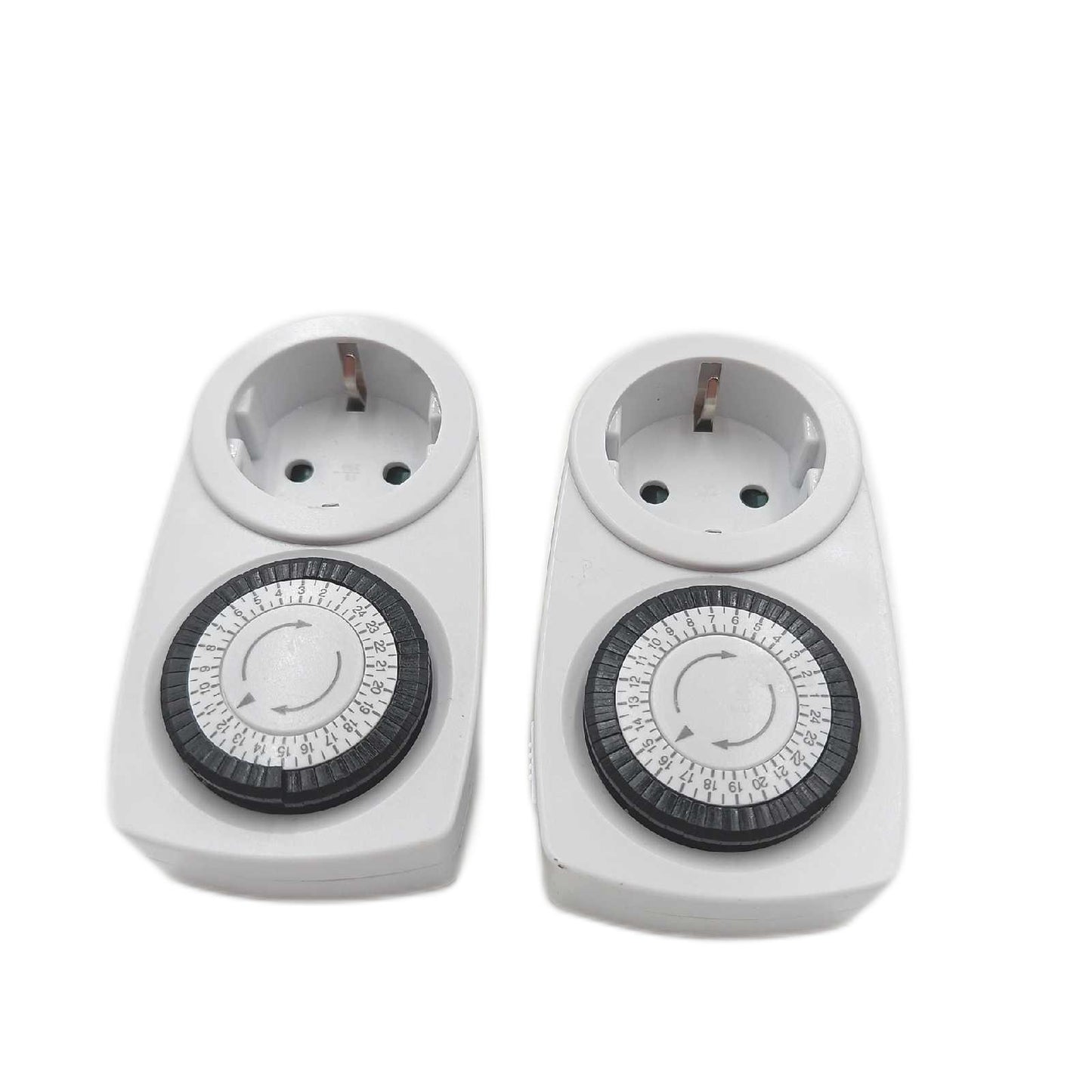 Zenitech Zeitschaltuhr Steckdose Mini Timer Täglich Kindersicherung Schalter