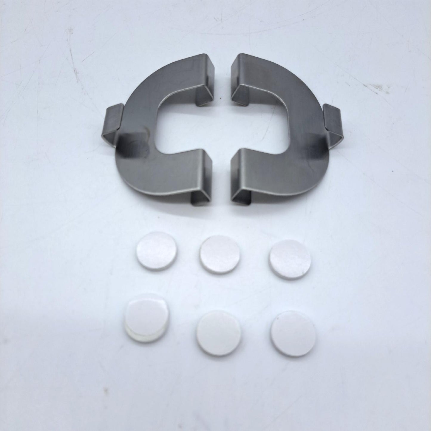 Home WOHNIDEEN Fensterhaken Befestigungstechnik Easy FIX Silber U Form Ideal