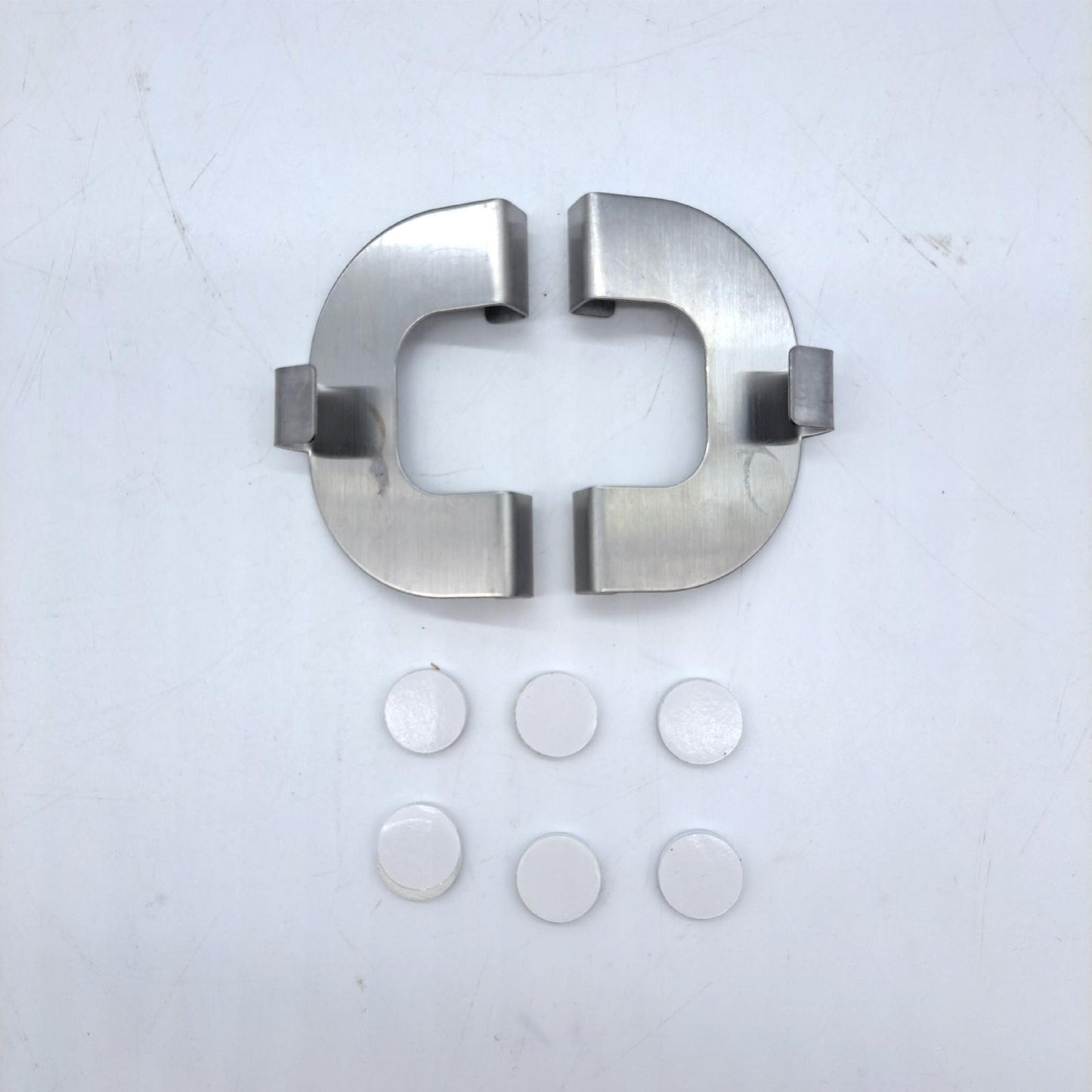 Home WOHNIDEEN Fensterhaken Befestigungstechnik Easy FIX Silber U Form Ideal