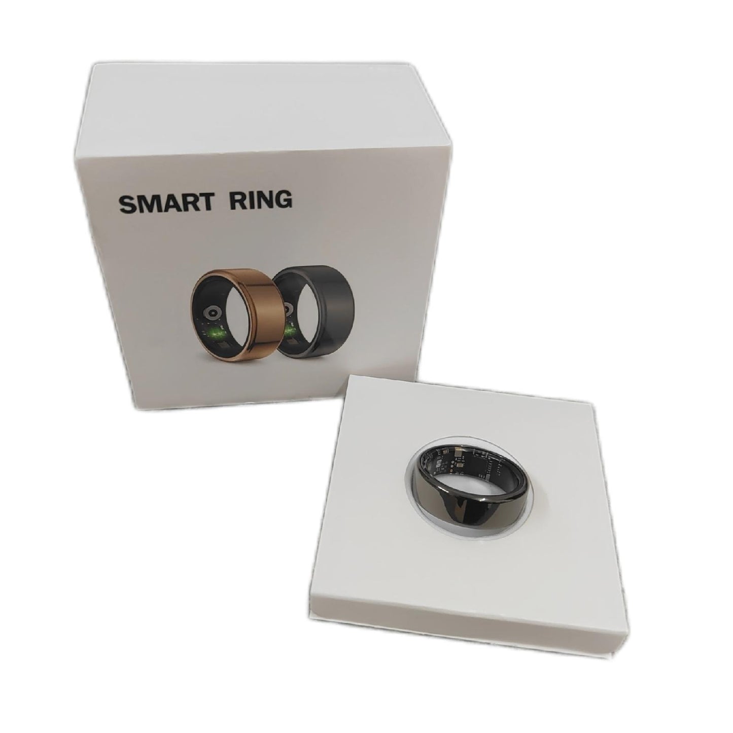 DEKELIFE Smart Ring Herren Damen Smartring Fitness Tracker Gr 12 ohne Ladekabel