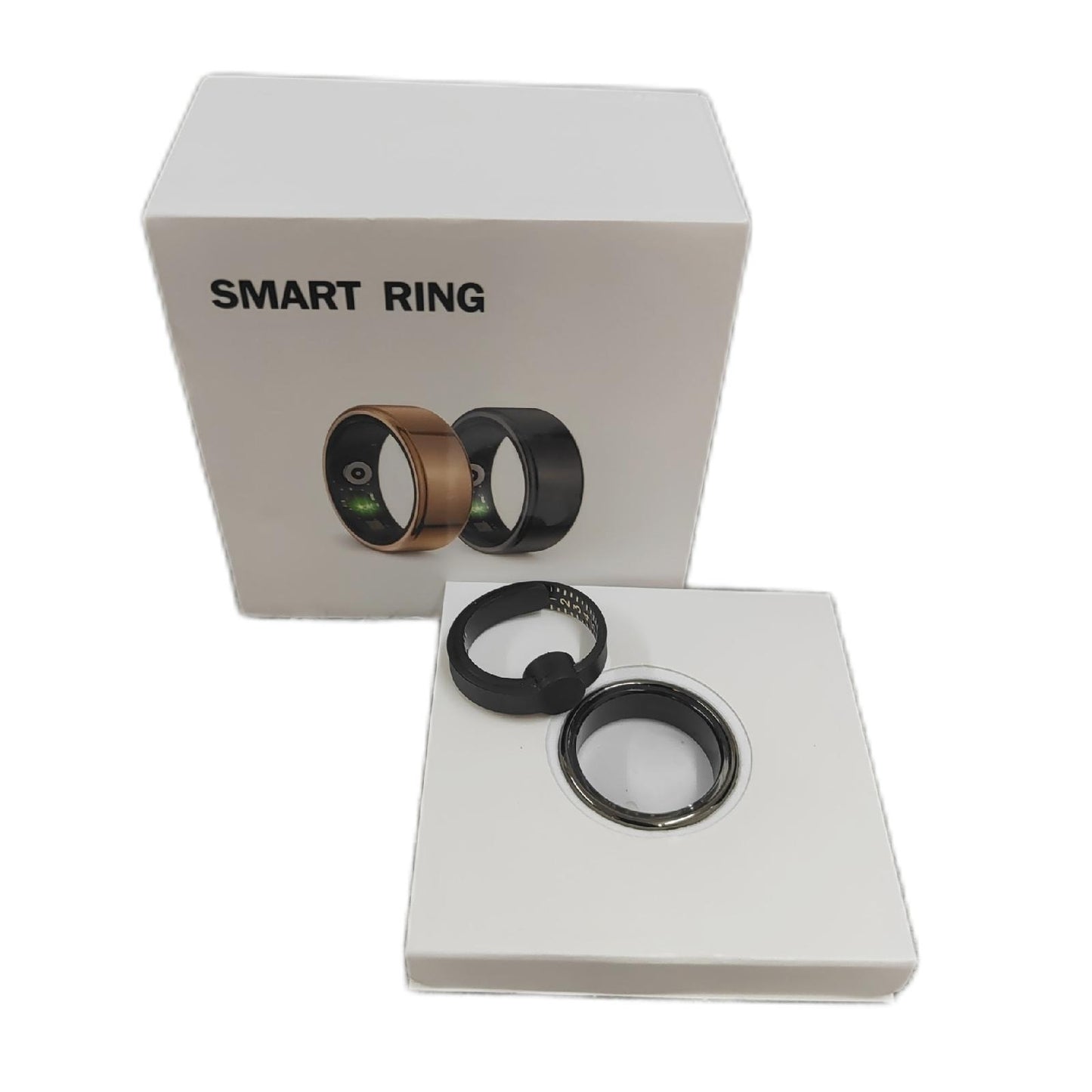 DEKELIFE Smart Ring Herren Damen Smartring Fitness Tracker Gr 12 ohne Ladekabel