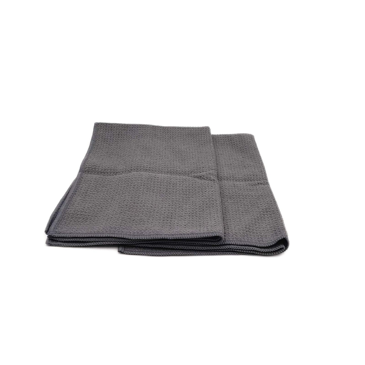 TARENO® Premium Microfaser Trockentuch - Waffeltuch [2er Set] - Saugstarkes Microfasertuch groß - Trockentücher Auto - Qualitative Autoputztücher - Geschirrtücher, Fenstertuch, Autotuch