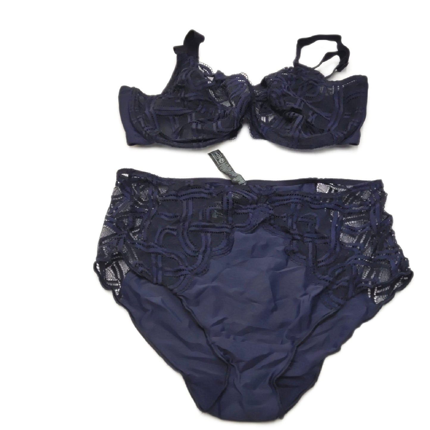 Sans Complexe Damen BH Büstenhalter Dessous Elise Komfort Blau Marine 95E