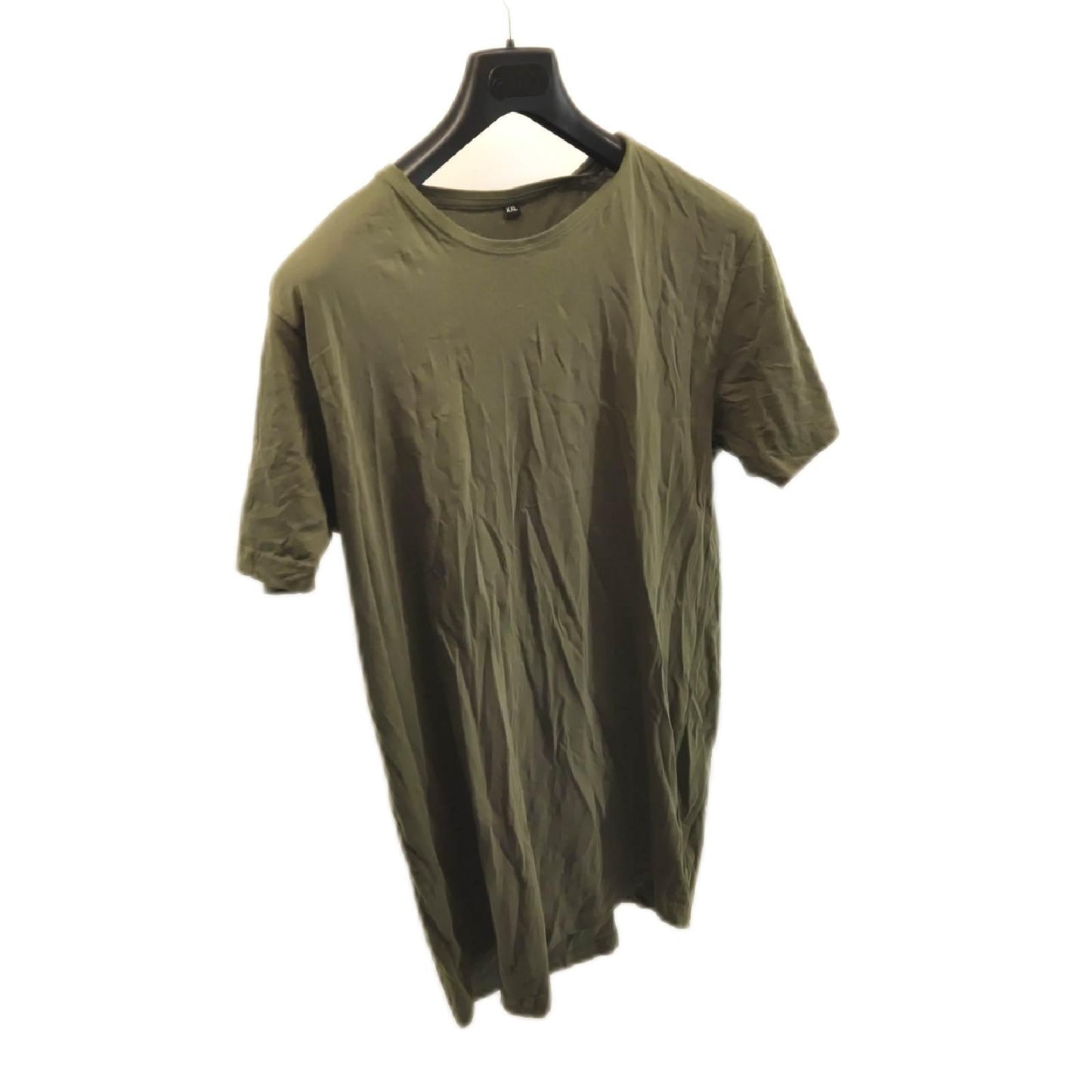 Build Your Brand Herren Langshirt Streetwear Shaped Long Tee Olive XXL Freizeit Casual