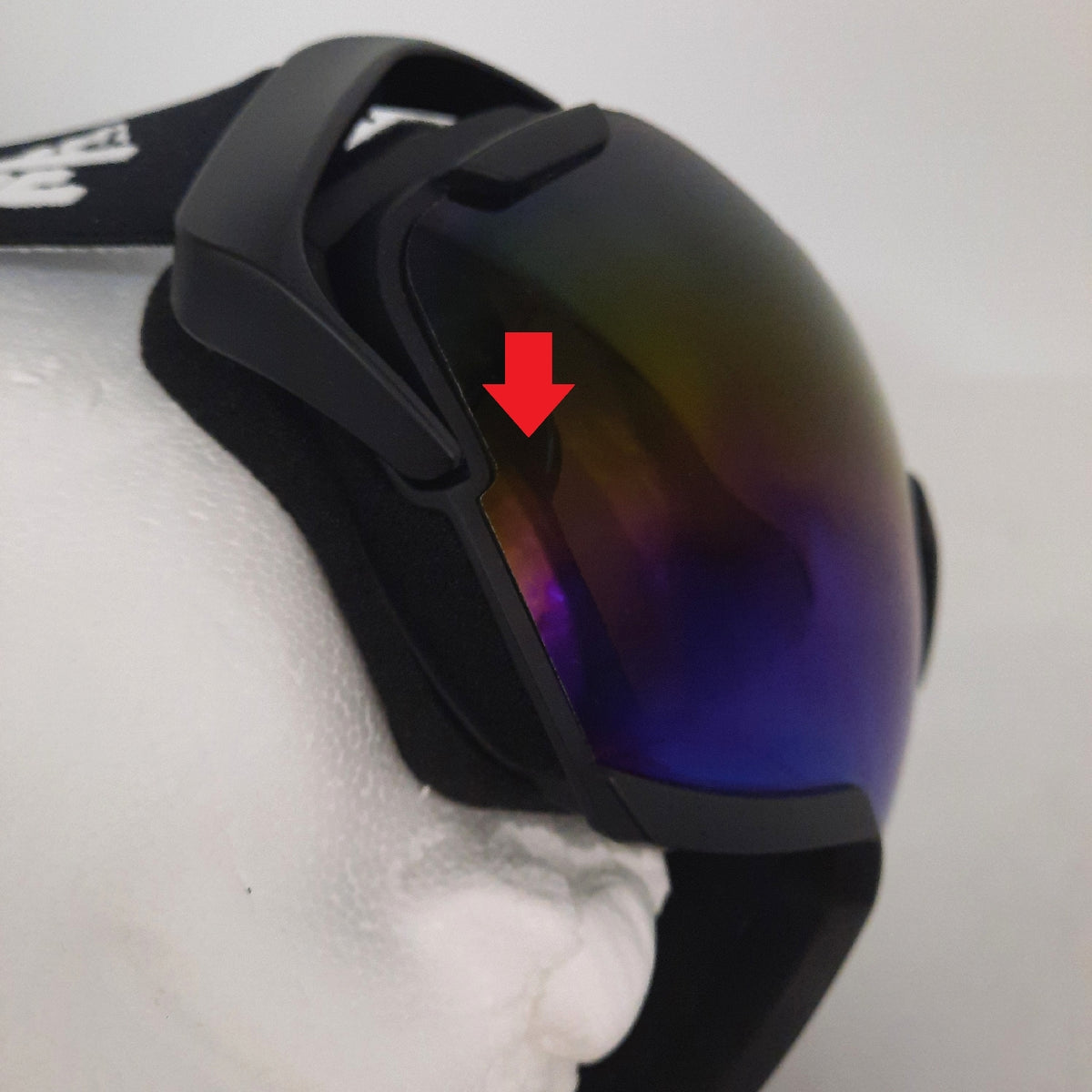 FEISEDY Skibrille Sportzubehör Snowboard Brille Brillenträger für Herren Damen Wintersport zum Schutz