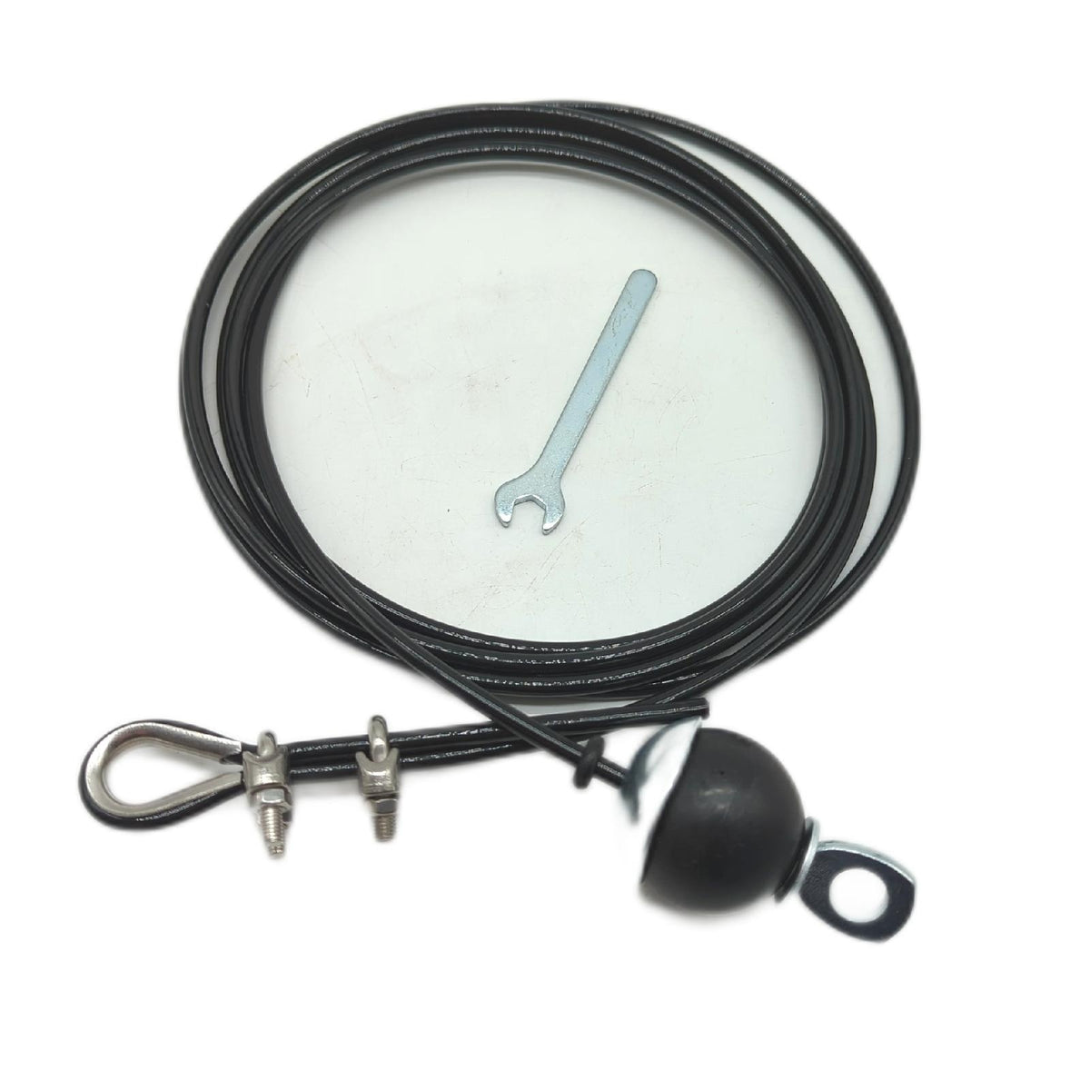 LFJ Gym Kabel Draht Fitnessgerät Stahlseil für Latzug Kabelzug Fitness Home Gym Riemenscheibensystem Einstellbar 3m