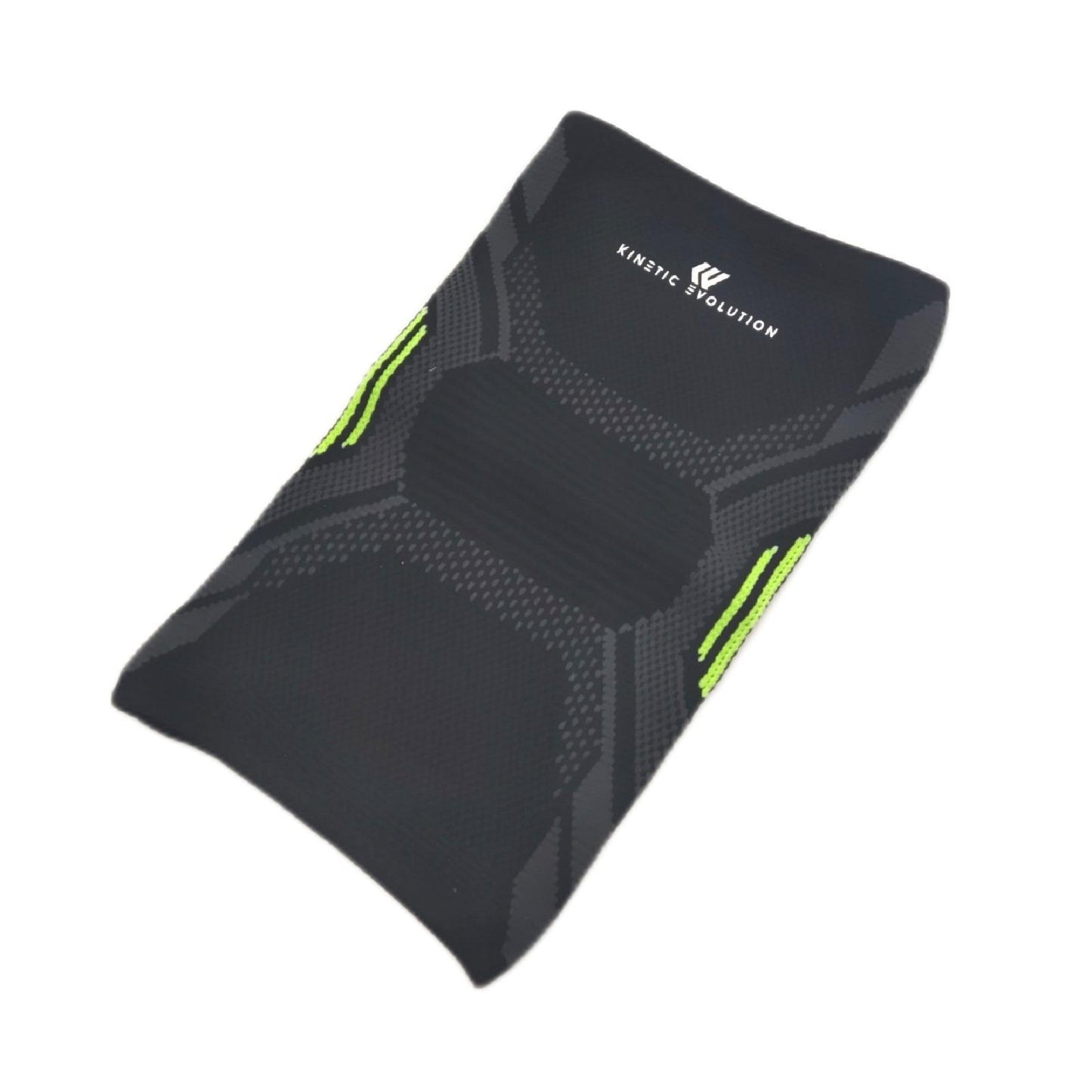 KINETIC EVOLUTION Ellenbogenbandage für Damen und Herren – Elastische Kompressionsbandage, rutschfester Halt, atmungsaktiv, ideal für Sport, Fitness, Tennis, Golf, Alltag. (XL, Grün)