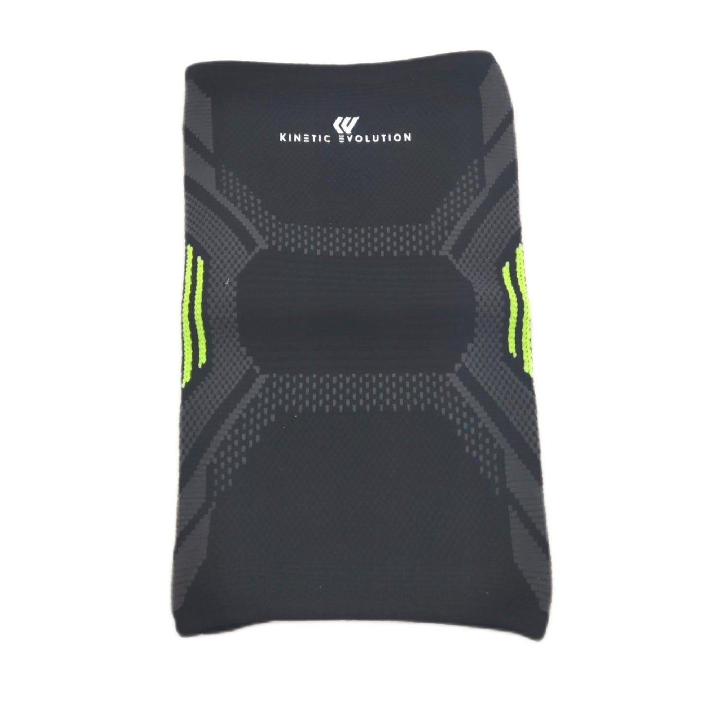 KINETIC EVOLUTION Ellenbogenbandage für Damen und Herren – Elastische Kompressionsbandage, rutschfester Halt, atmungsaktiv, ideal für Sport, Fitness, Tennis, Golf, Alltag. (XL, Grün)