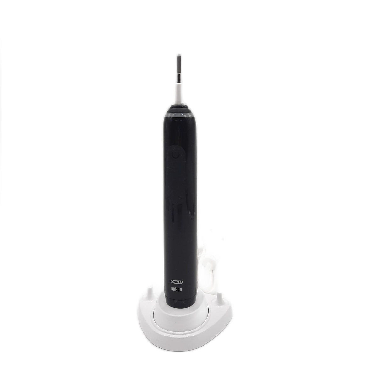 Oral-B Pro Series 3 Elektrische Zahnbürste inkl. 3 Aufsteckbürsten 3 Putzmodi Designed by Braun Schwarz