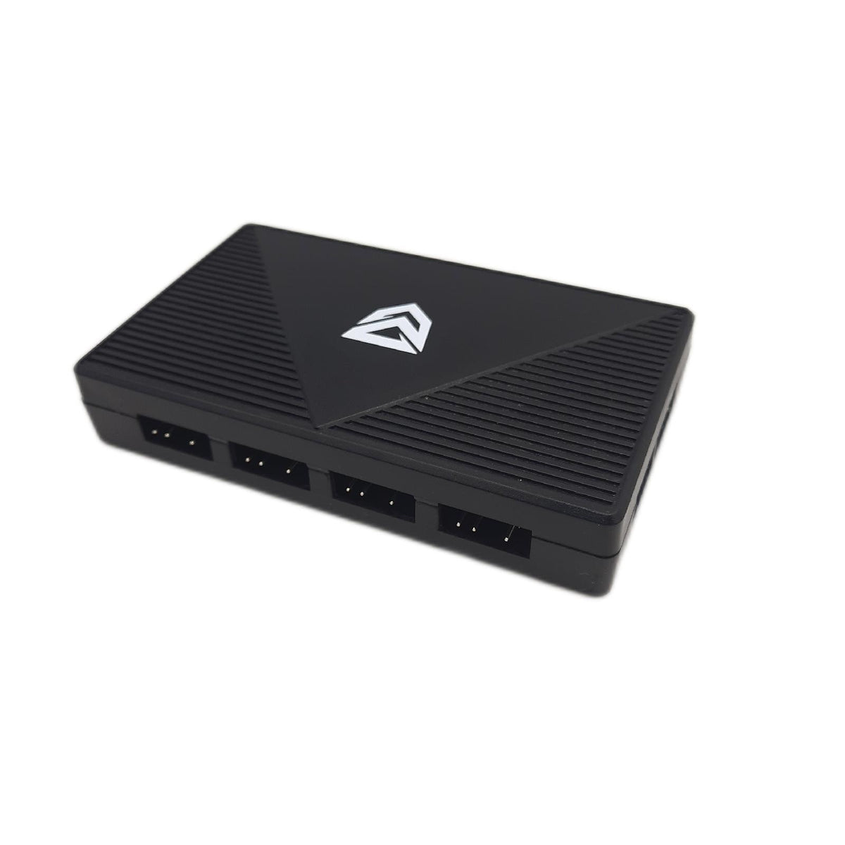 Nfortec - Controller ARGB  Magnetische Klemme  6 Ports  PWM Steuerung  Fernbedienung  Schwarz