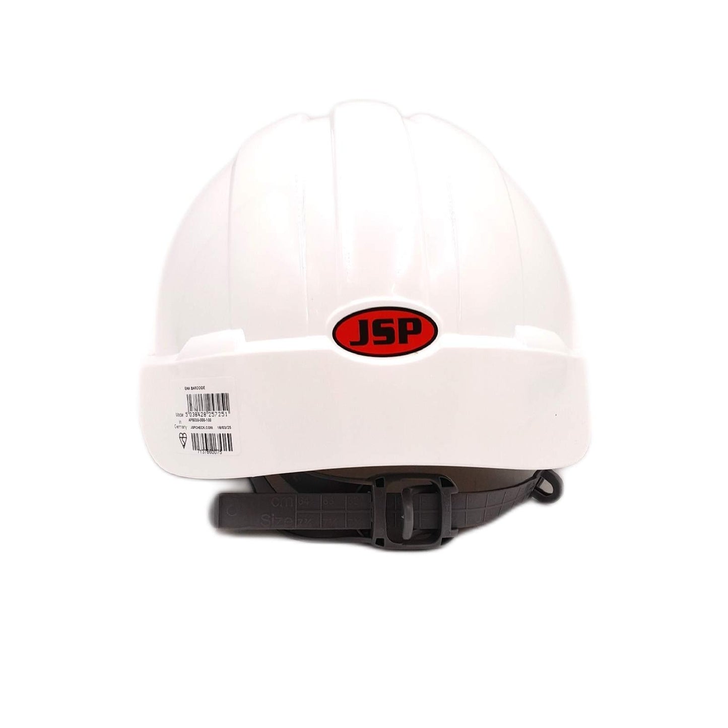 JSP EVO 2 Abzeichen - Rutschratsche - weiß - belüftet (apb030-000-100)