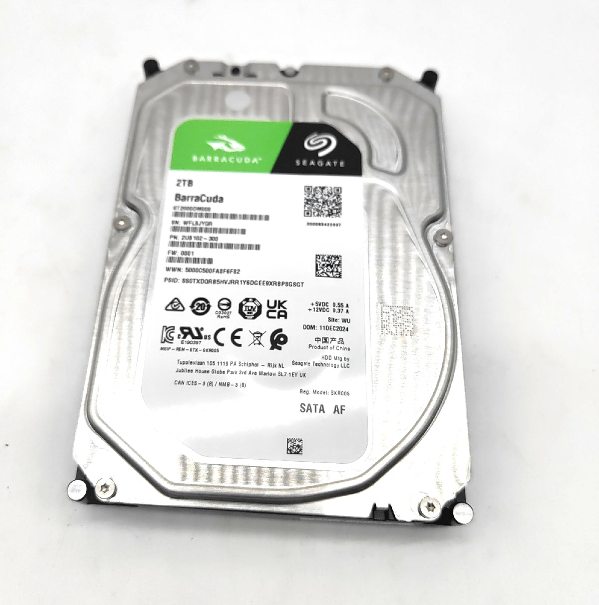 Seagate interne Festplatte HDD Speichermedium 2 TB 3 5 Zoll 540