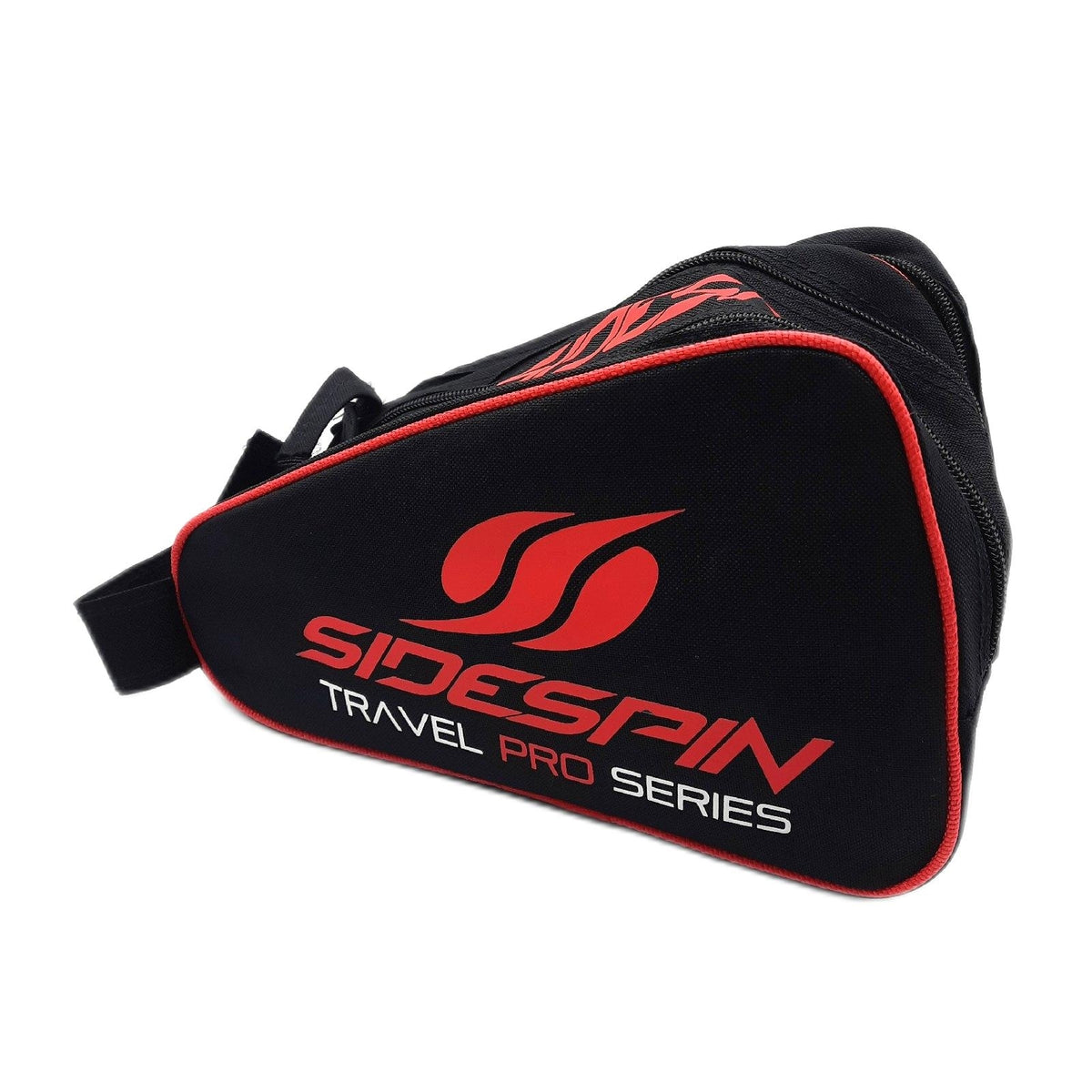 SideSpin - Reisetasche Travel Pro Series schwarz/rot  kompakte Größe von 26 x 13 x 14 cm  für Padel