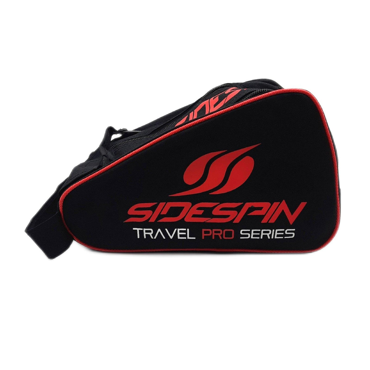 SideSpin - Reisetasche Travel Pro Series schwarz/rot  kompakte Größe von 26 x 13 x 14 cm  für Padel