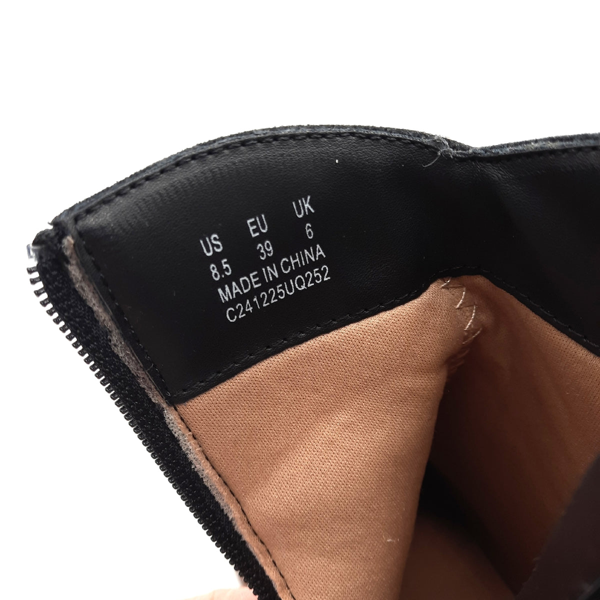 Amazon Essentials Damen Western-Stiefeletten Mit Gestapeltem Absatz, Schwarz, 39 EU