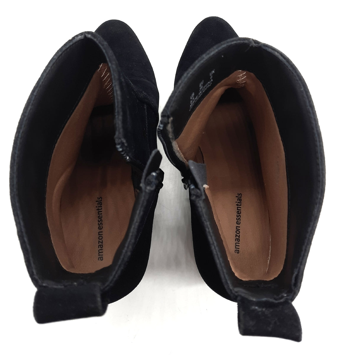 Amazon Essentials Damen Western-Stiefeletten Mit Gestapeltem Absatz, Schwarz, 39 EU