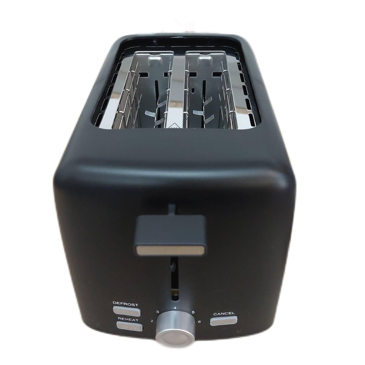 Amazon Basics 2 Scheiben Toaster 7 Braeunungsstufen Herausnehmbarer Toastereinsatz weiß