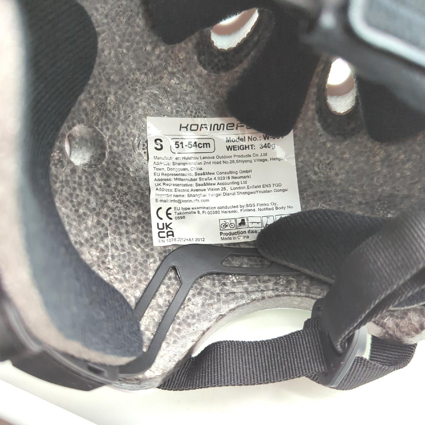 Korimefa Fahrradhelm Kinderhelme Kopfschutz Verstellbar Größen 51 54 cm Sicher Bequem