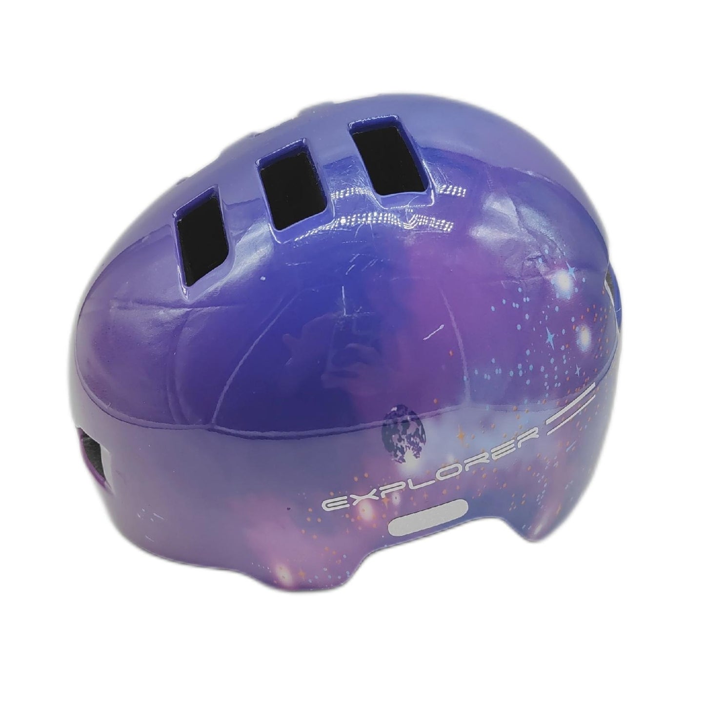 Fischer Fahrradhelm BMX Helm Kinder Jugend Unisex Blau Größe Schutz Sicherheit