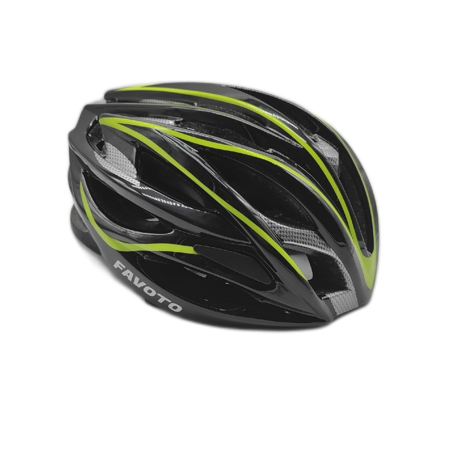 Favoto Fahrradhelm Rennradhelm Sportausrüstung Belüftet Aerodynamisch Radfahren Sicherheit