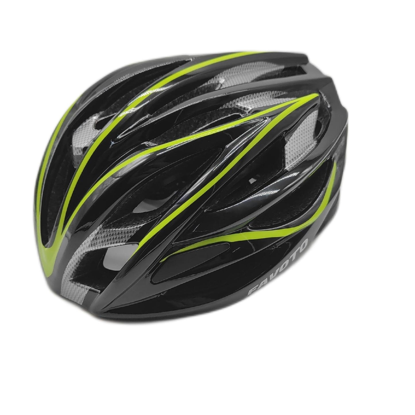 Favoto Fahrradhelm Rennradhelm Sportausrüstung Belüftet Aerodynamisch Radfahren Sicherheit