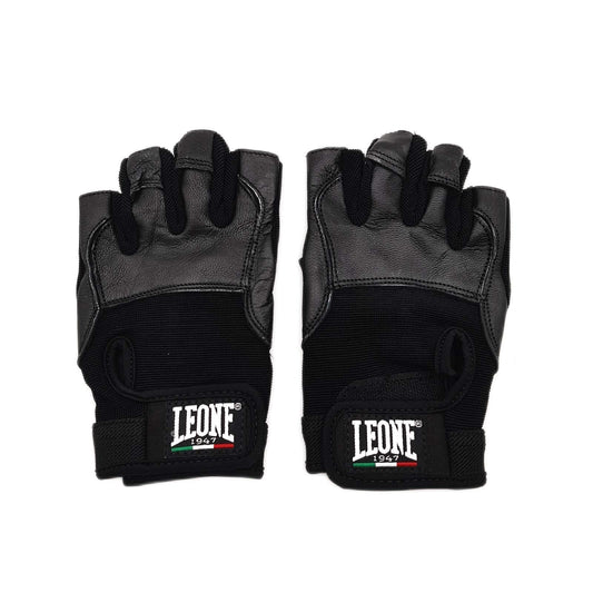 LEONE 1947, Gymnastikhandschuhe, Unisex-Erwachsene, Schwarz, S, AB713