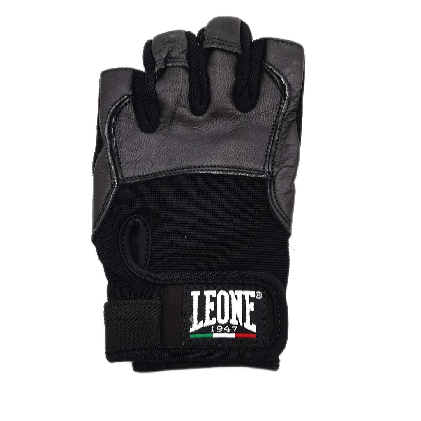 LEONE 1947, Gymnastikhandschuhe, Unisex-Erwachsene, Schwarz, S, AB713
