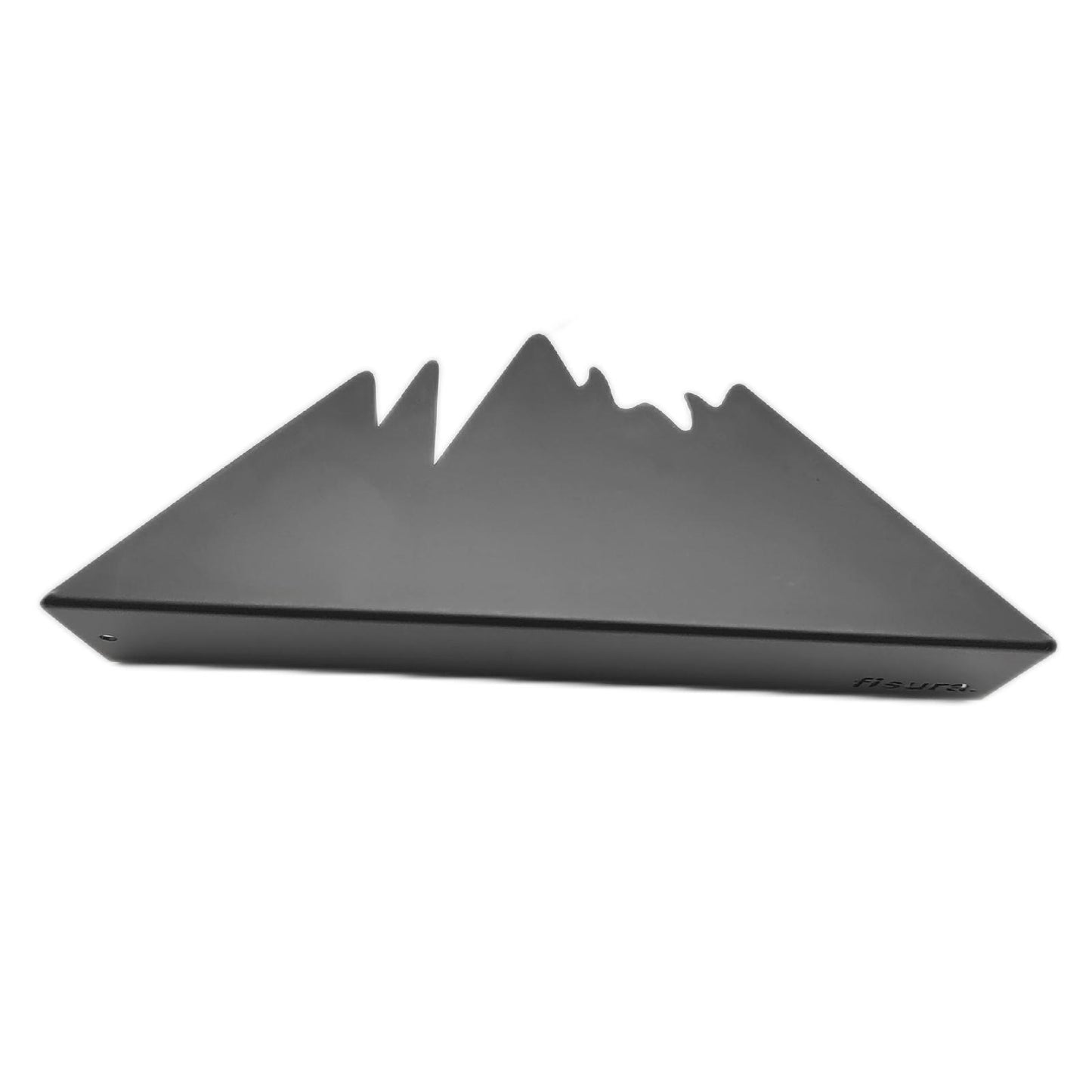 Fisura Serviettenhalter Küchenzubehör Bergmotiv Design Schwarz elegant praktisch Tischdekoration