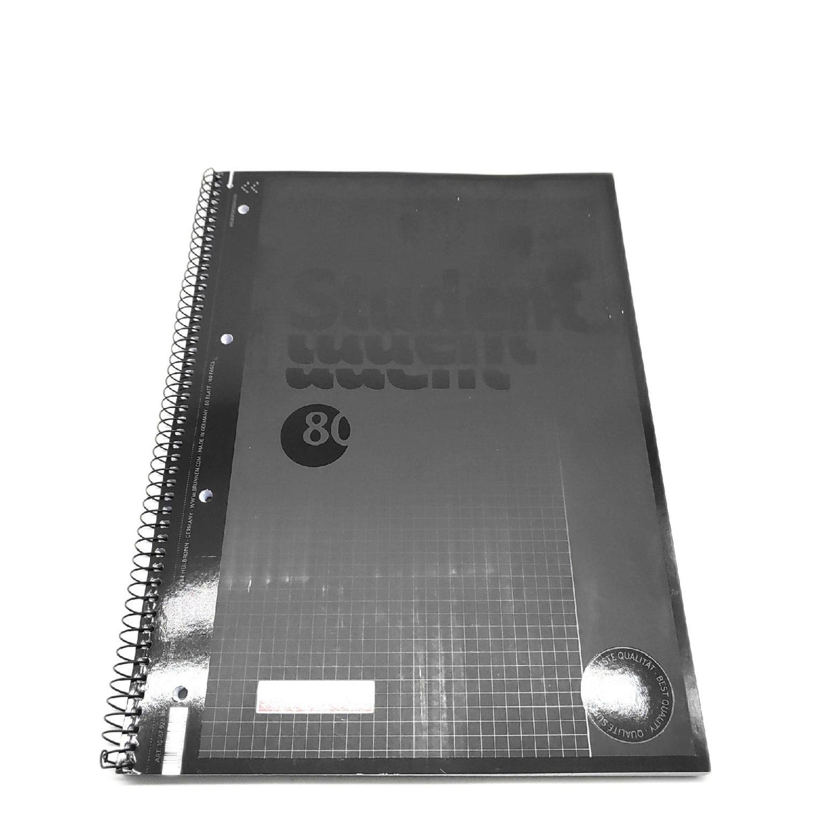 BRUNNEN Collegeblock Schreibwaren A4 Premium Student Farbcode liniert 80 Blatt On
