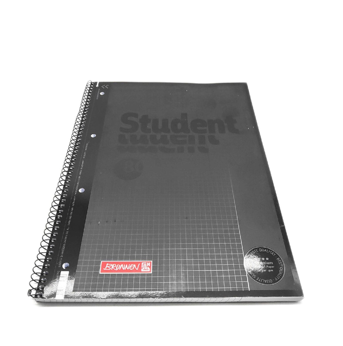 BRUNNEN Collegeblock Schreibwaren A4 Premium Student Farbcode liniert 80 Blatt On