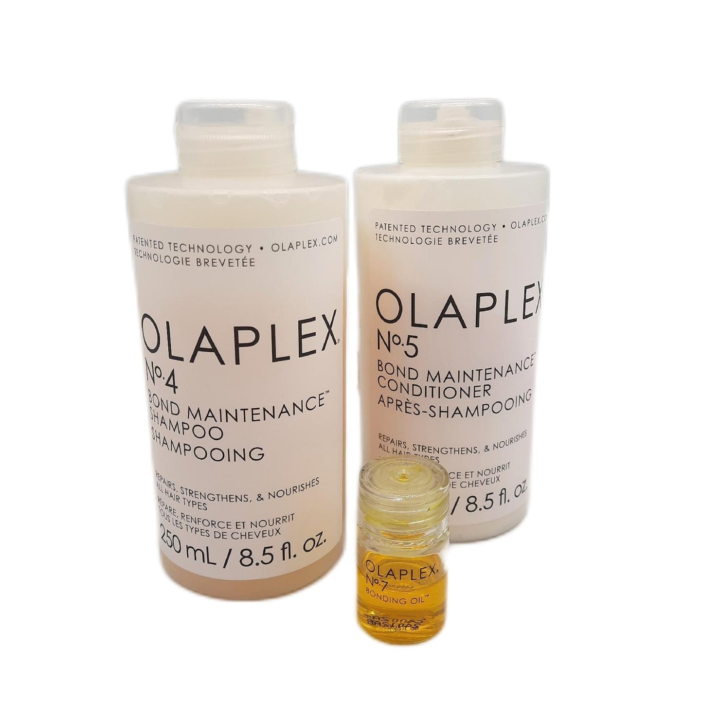 Olaplex Wash and Shine Haarpflege-Set: Shampoo und Spülung Nr. 4 - Unvollständig