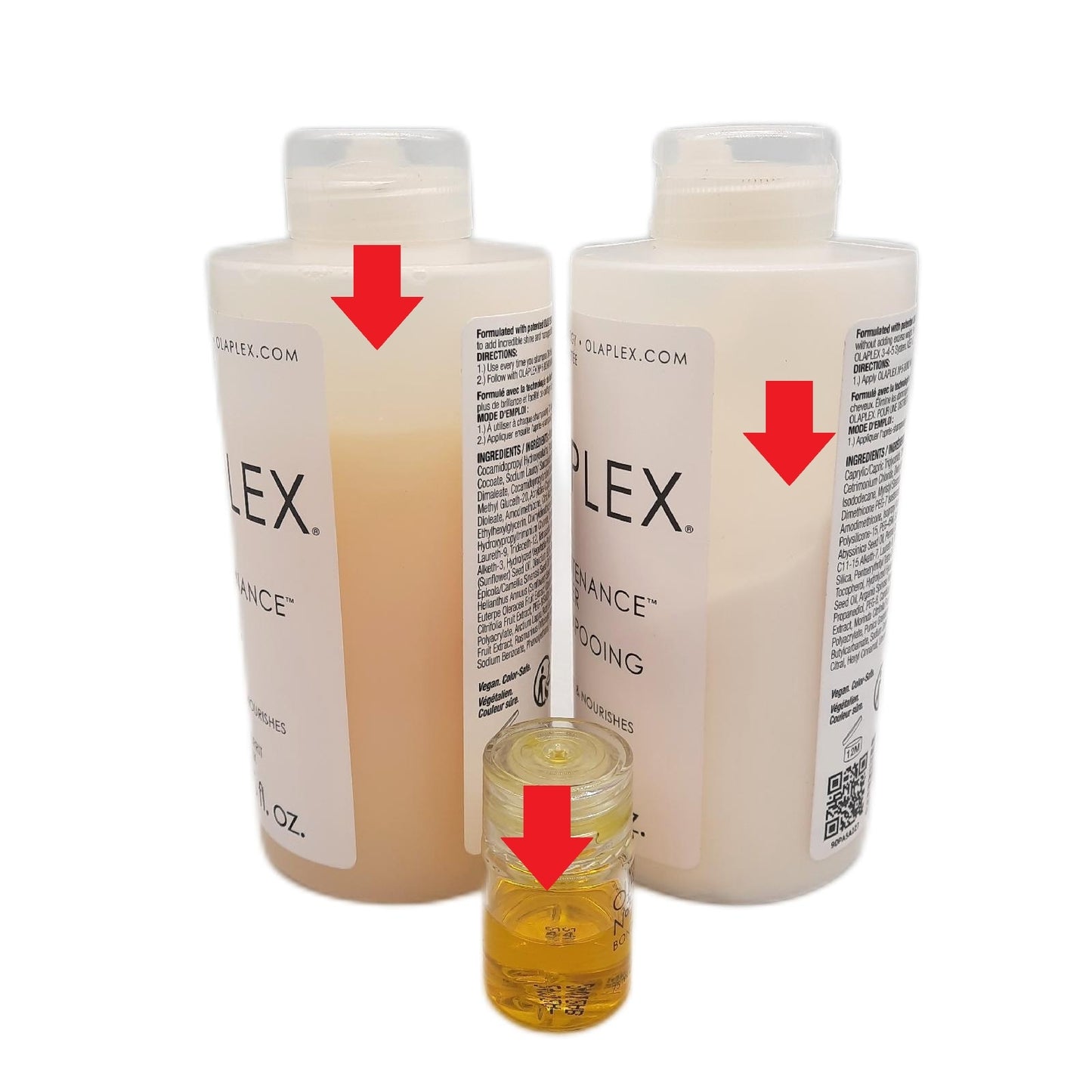 Olaplex Wash and Shine Haarpflege-Set: Shampoo und Spülung Nr. 4 - Unvollständig