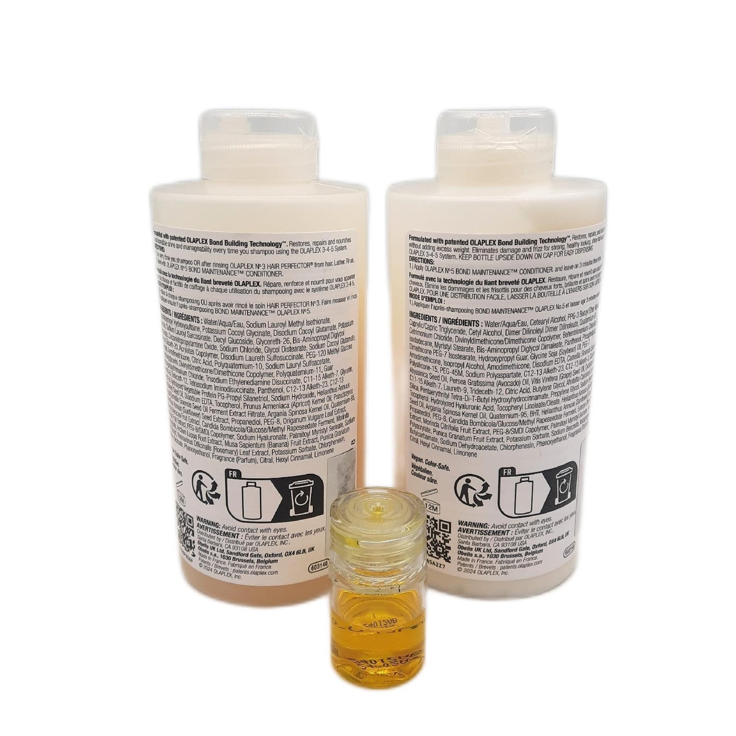 Olaplex Wash and Shine Haarpflege-Set: Shampoo und Spülung Nr. 4 - Unvollständig