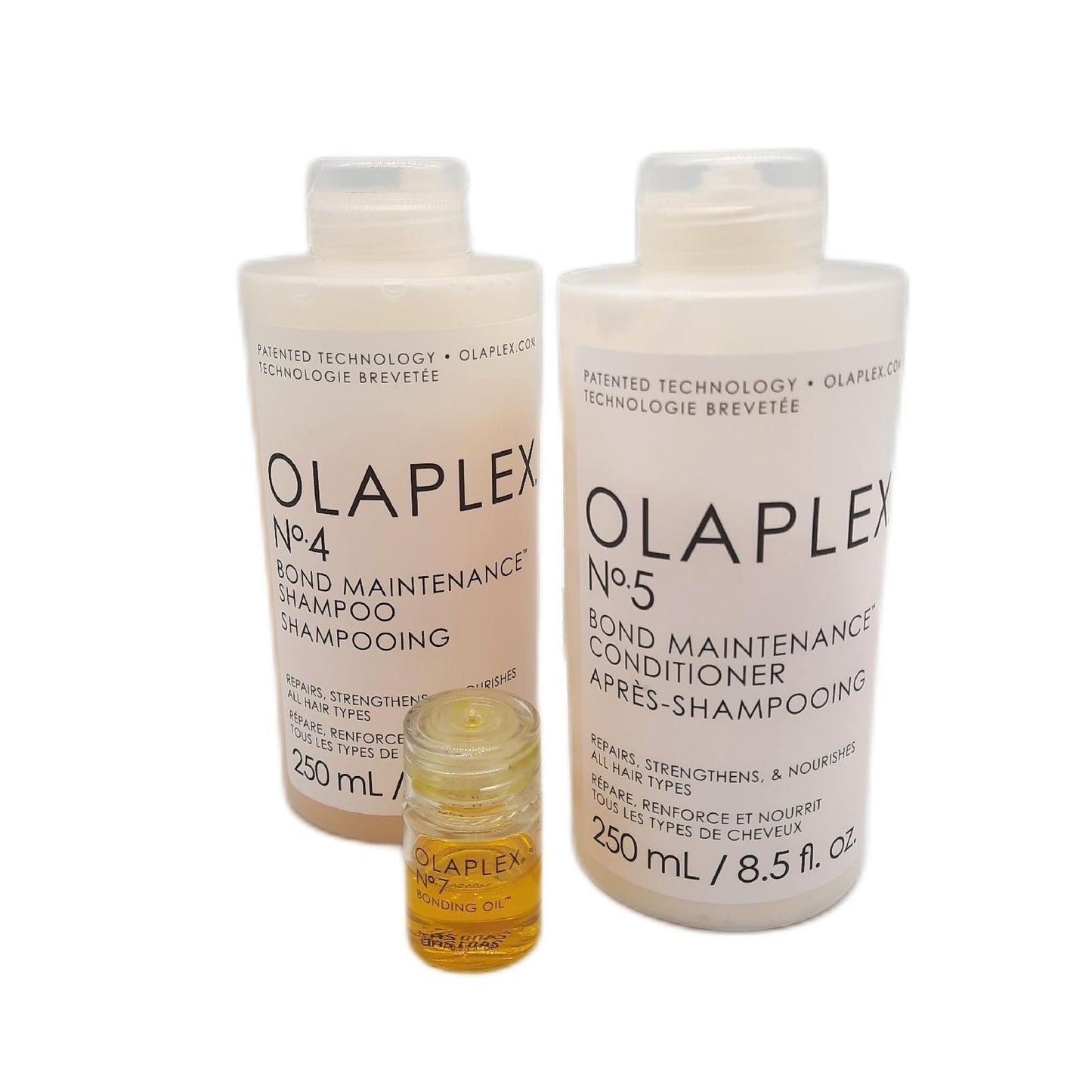 Olaplex Wash and Shine Haarpflege-Set: Shampoo und Spülung Nr. 4 - Unvollständig