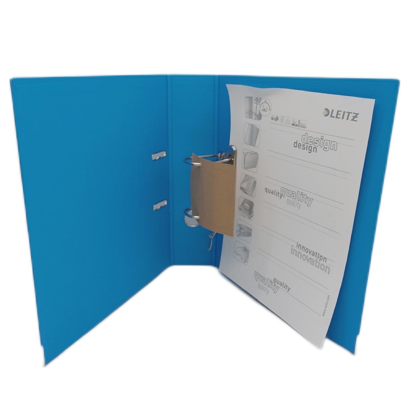 Leitz Ordner Mappe Büro Zubehör A4 Blau Dokumentenorganisation Aktenmappe für Schule