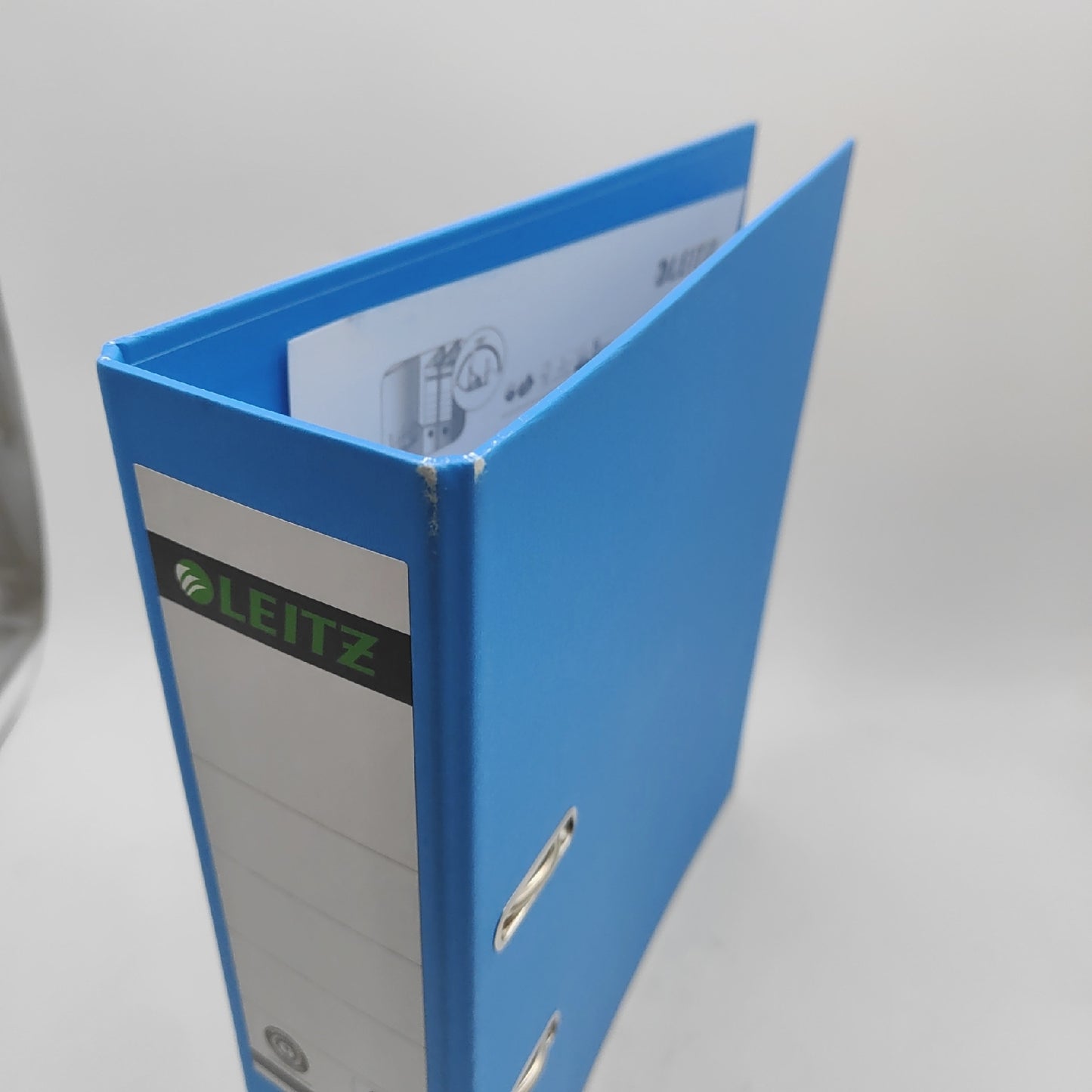 Leitz Qualitäts Ordner 180° A4 8 cm Rückenbreite Spezialpapierkaschierung in