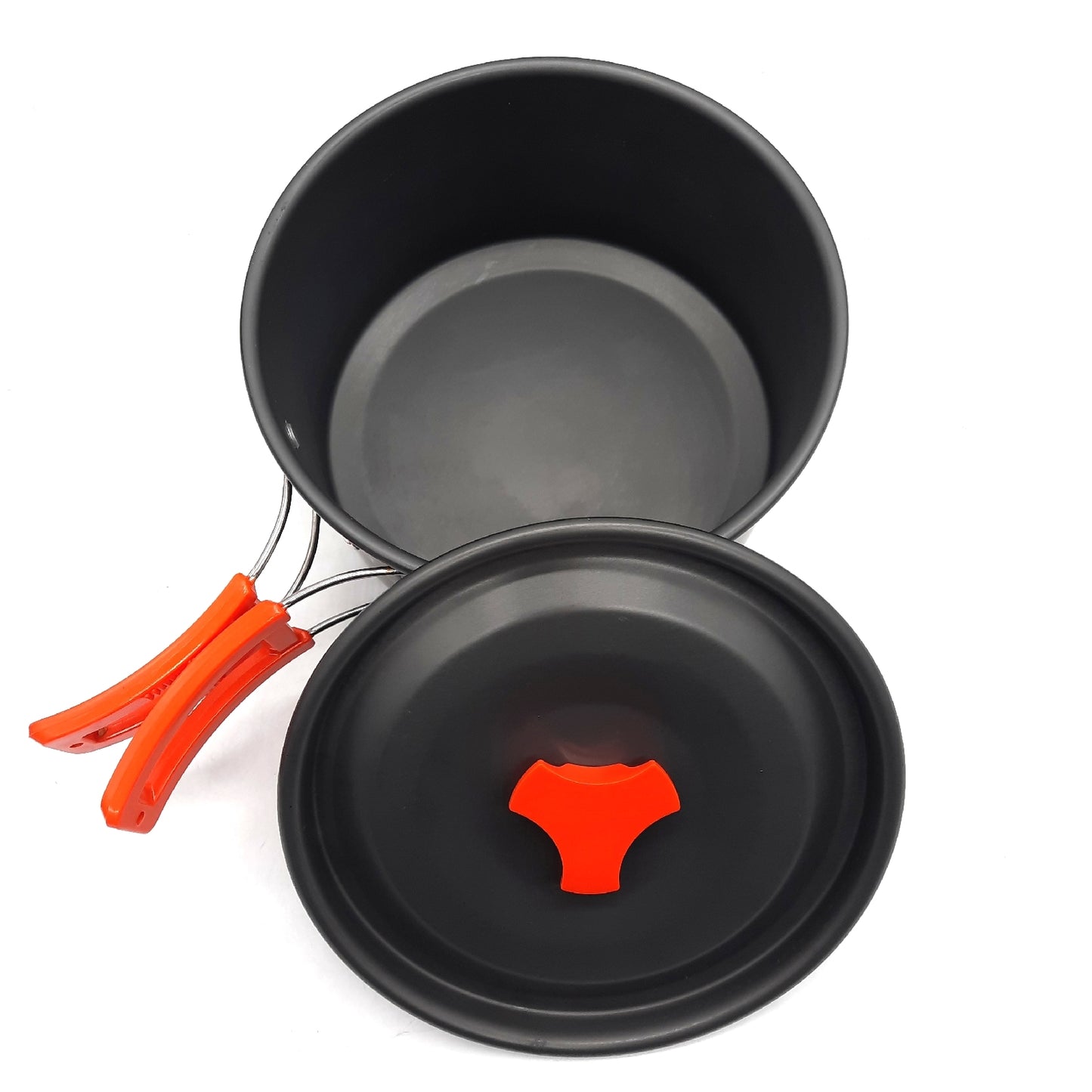 OVERMONT Camping Topfset 1 pcs Pfannenset aus haltbarem Aluminiu - Unvollständig