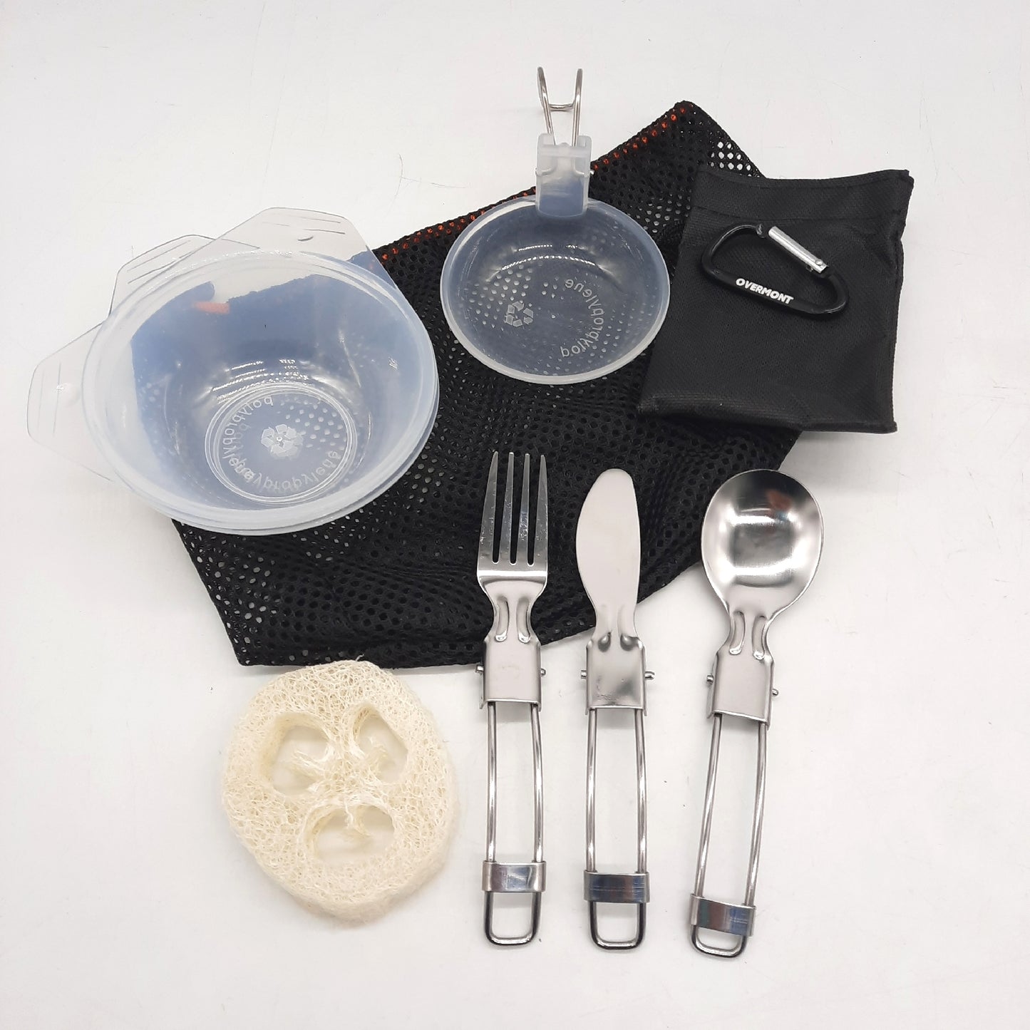 OVERMONT Camping Topfset 1 pcs Pfannenset aus haltbarem Aluminiu - Unvollständig