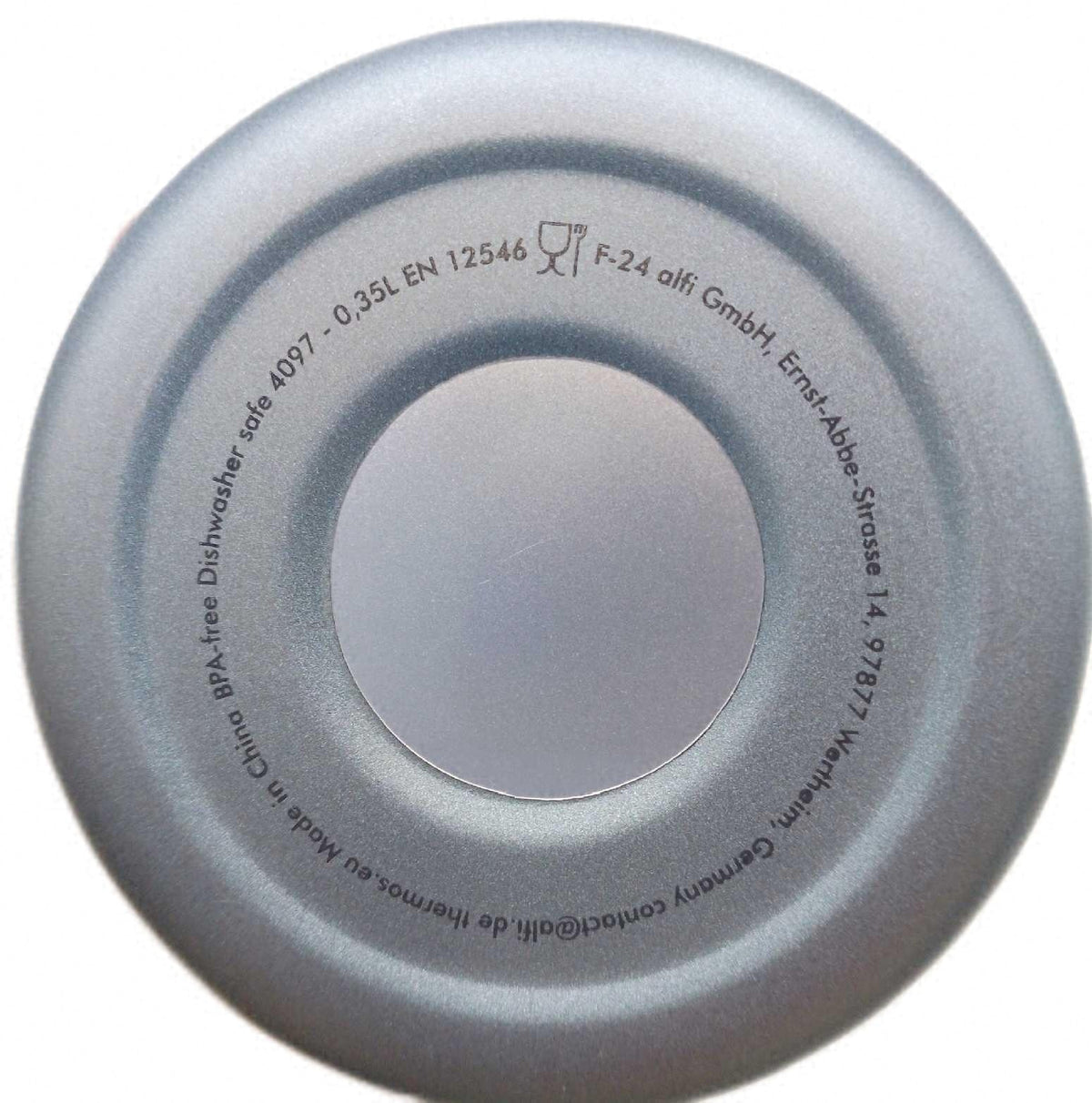 TC MOcafé Thermobecher To Go 035 l 8 Stunden warm Ice Blue matt Thermo Kaffeebecher