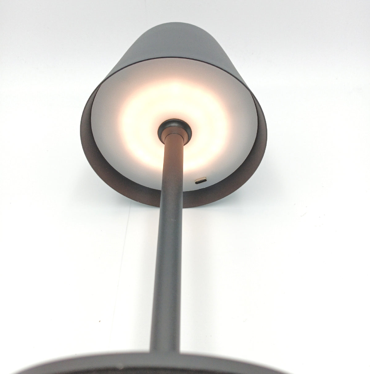 UPXNBOR LED Tischlampe Kabellos Dimmbare Nachttischlampe Touch Akku Tischleuchte