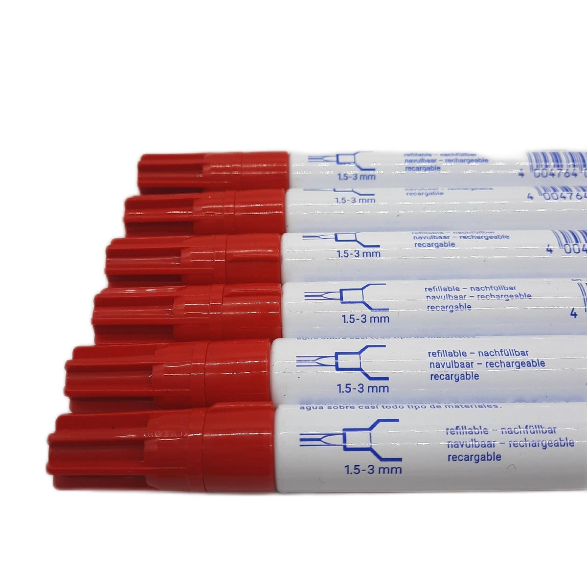 edding 3000 Permanentmarker - rot - 10 Stifte - Rundspitze 1 5-3 mm
