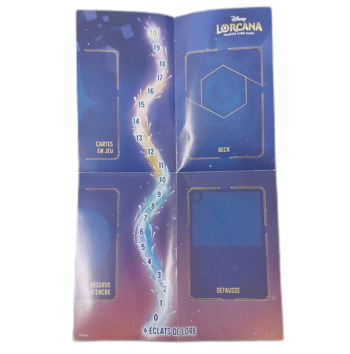 Ravensburger Disney Lorcana TCG Starter Deck glitzernder Himmel Smaragd Stahl Lieferung