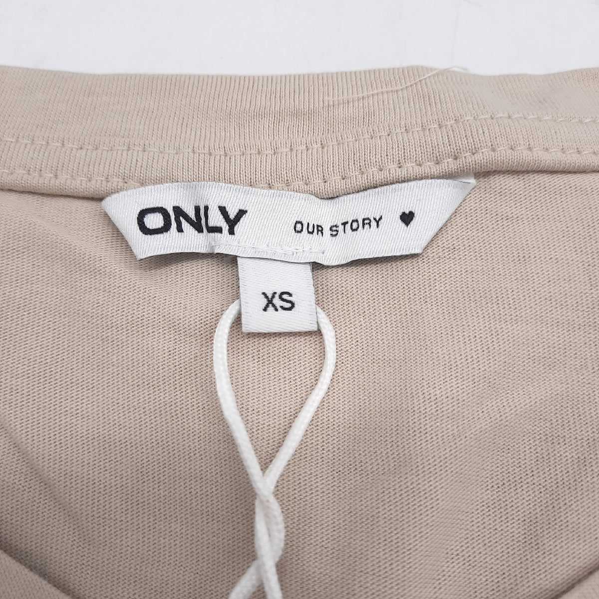 Only Damen T Shirt Bekleidung SS Tee Noos Silver Lining Mode Stylisch XS