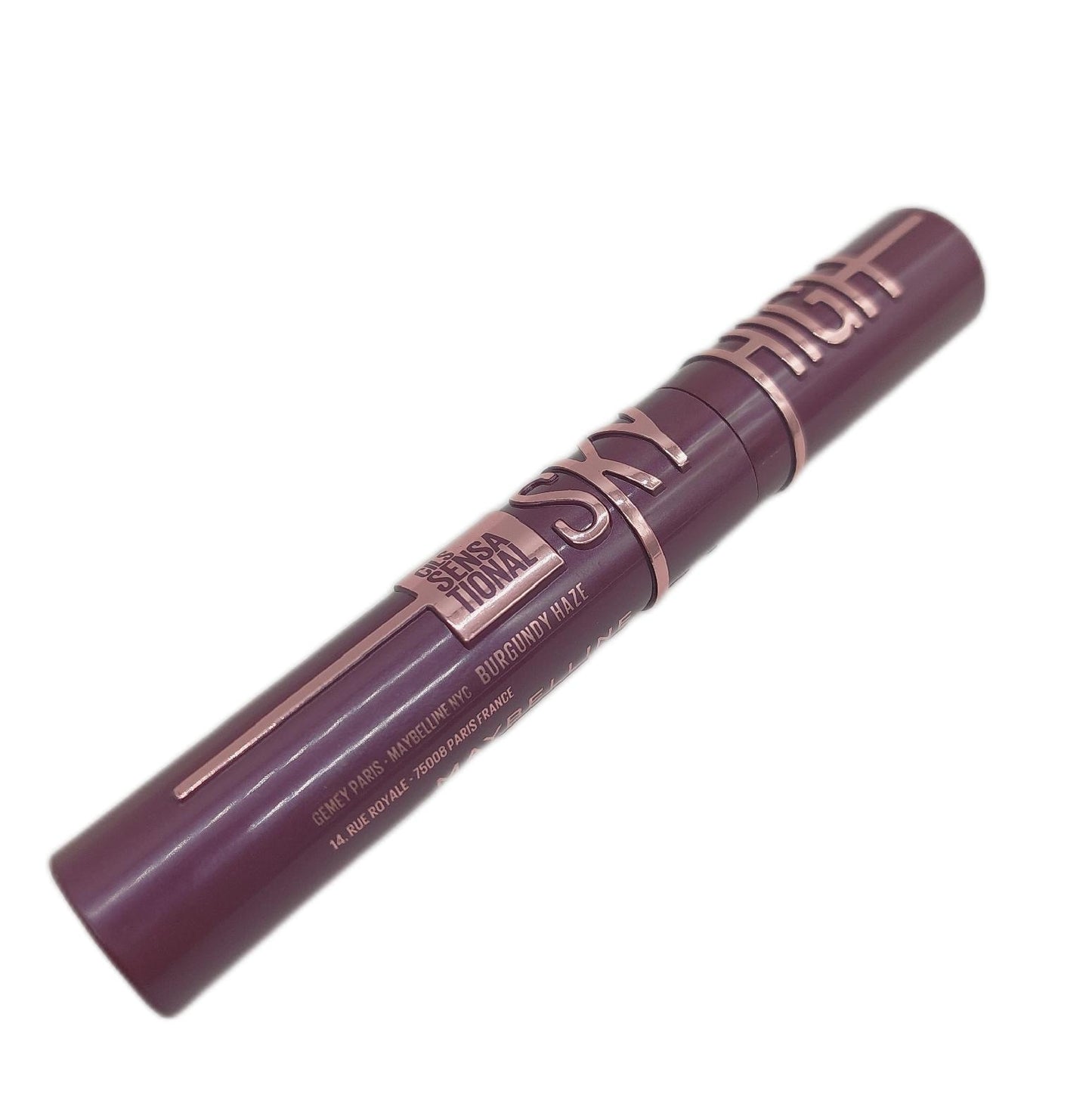 Maybelline New York Burgundy Wimperntusche extrem lange Wimpern Lash Sensational