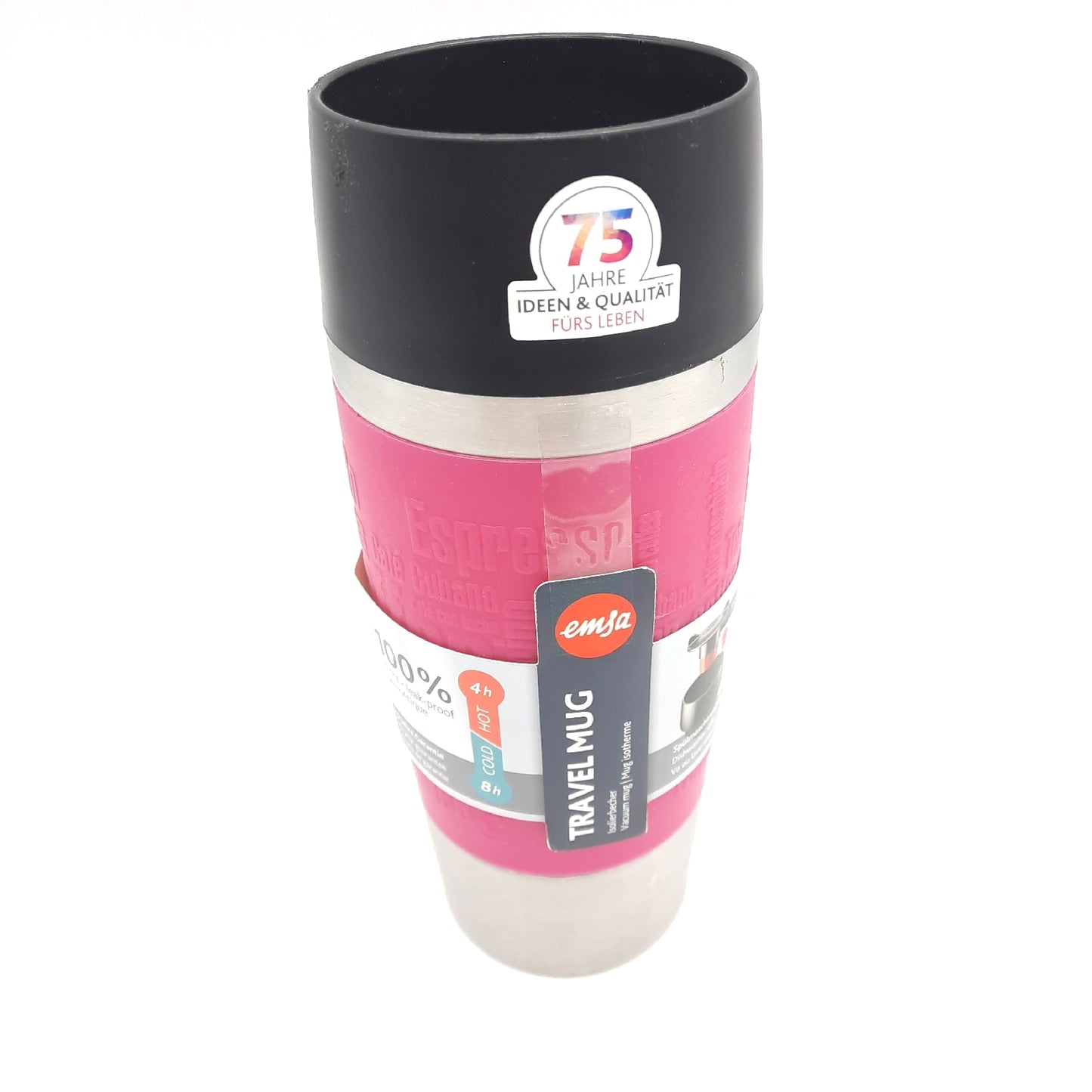 Emsa Reisebecher Trinkgefäße Travel Mug 036 Liter spülmaschinenfest Thermobe