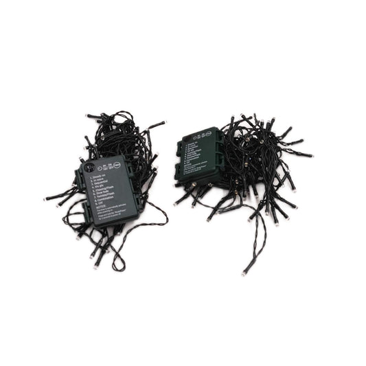 Gcstnn Lichterkette Außenbeleuchtung Gartenbeleuchtung 10 Meter 100 LED Warm